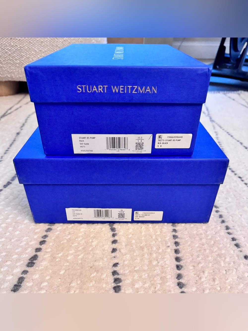 Stuart Weitzman Boot and Shoe Boxes - Empty - BUNDLE - Picture 3 of 4